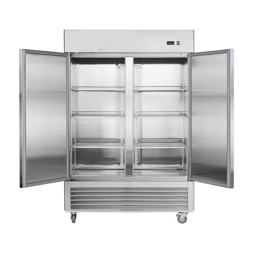 42.2 Cu.ft. Freezer, Double Door, 54" Width, Upright Fan Cooling Freezer, DOBA-FZ42