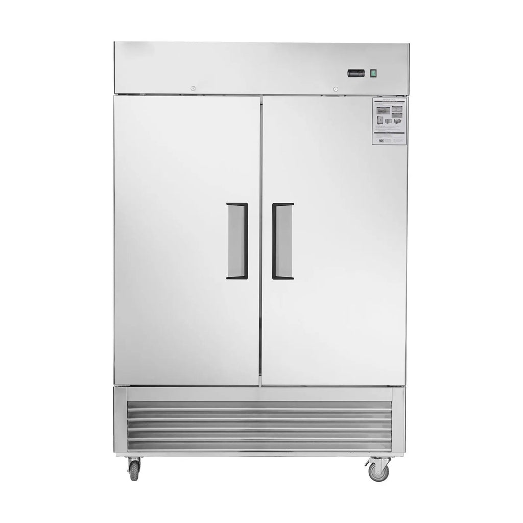 42.2 Cu.ft. Freezer, Double Door, 54" Width, Upright Fan Cooling Freezer, DOBA-FZ42