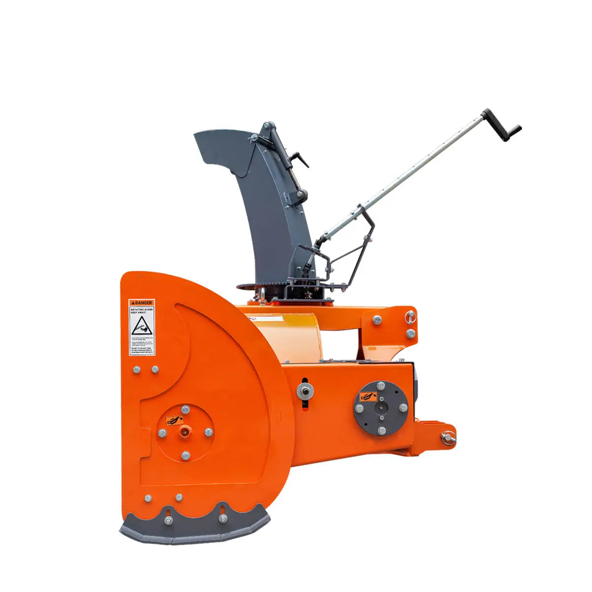 48" 3-Point Hitch Snow Blower, 20-40 HP, 20" Diameter Impeller, 360° Snow Chute, CAT 1 Suspension, TMG-TBS48