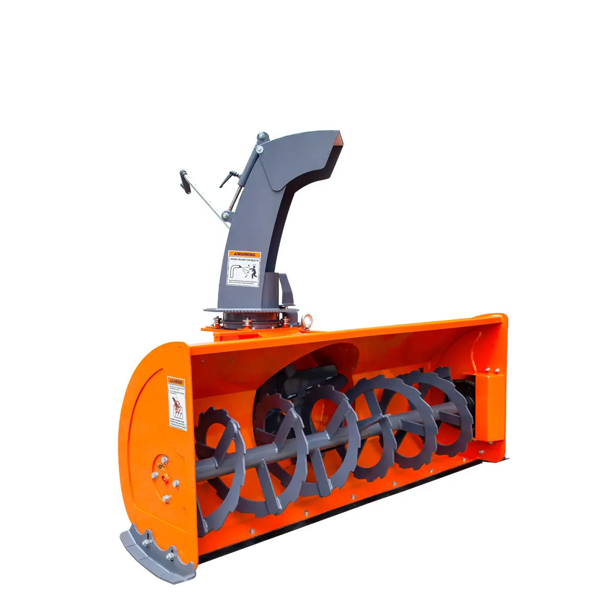48" 3-Point Hitch Snow Blower, 20-40 HP, 20" Diameter Impeller, 360° Snow Chute, CAT 1 Suspension, TMG-TBS48