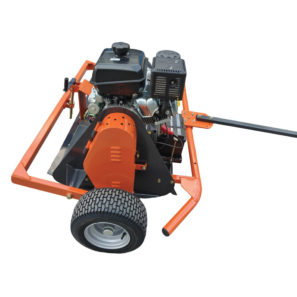 48" ATV Flail Mower Slasher with 14 HP Kohler Engine and Tow-Behind Side Shift, TMG-AFM48K