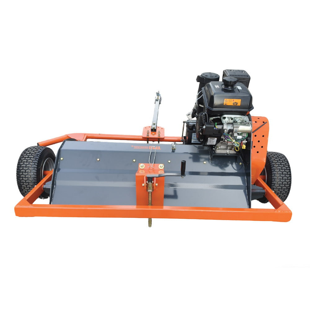 48" ATV Flail Mower Slasher with 14 HP Kohler Engine and Tow-Behind Side Shift, TMG-AFM48K