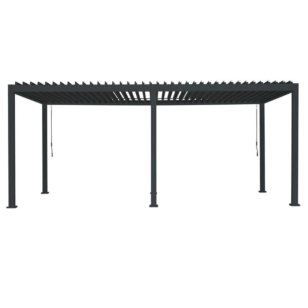 Adjustable Louvered Aluminum Pergola
