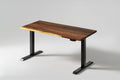 Elephant Desks - Height Adjustable Live Edge Standing Desk - Wavy Series (Solid Wood and A Live Edge)