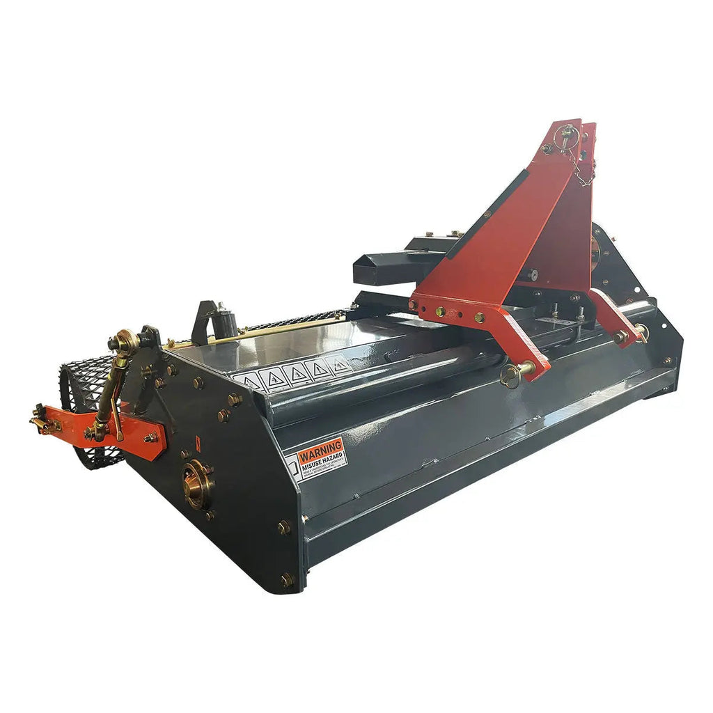 53" Rotary Tilling Stone Burier, 5" Tilling Depth, 28-40 HP, PTO Shaft Included, TMG-TSB53