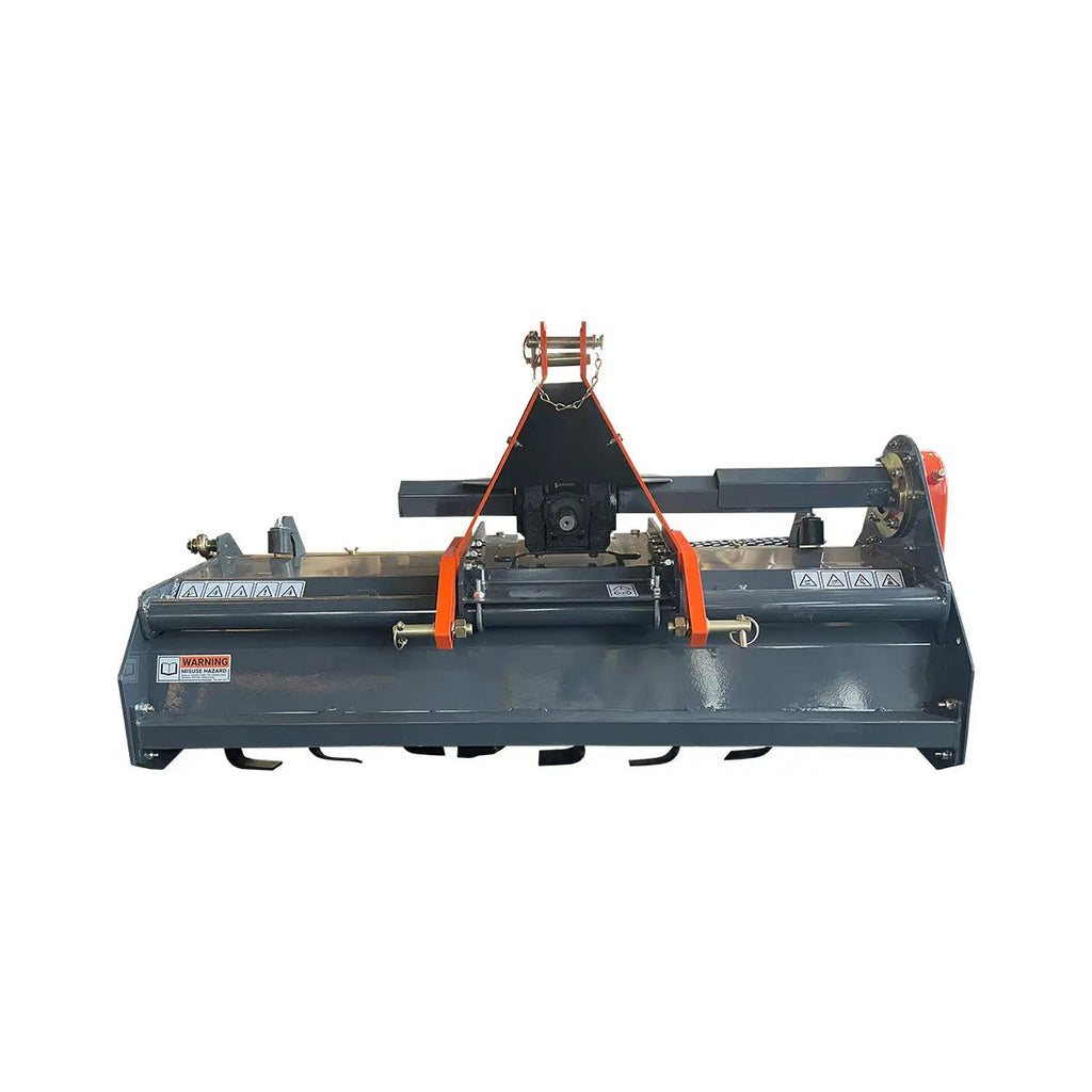 53" Rotary Tilling Stone Burier, 5" Tilling Depth, 28-40 HP, PTO Shaft Included, TMG-TSB53