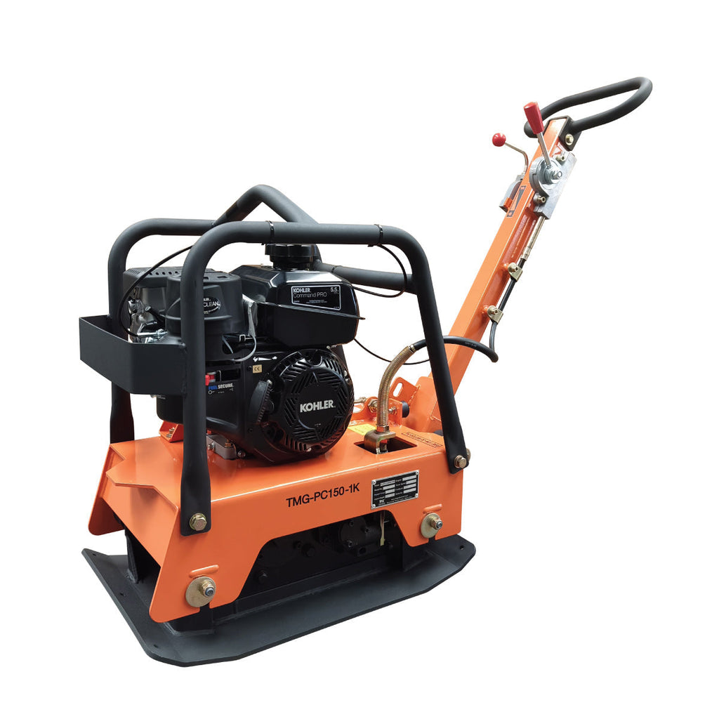 5600-lb Reversible Vibratory Plate Compactor, 5.5 HP Kohler Command Pro Engine, TMG-PC150-1K