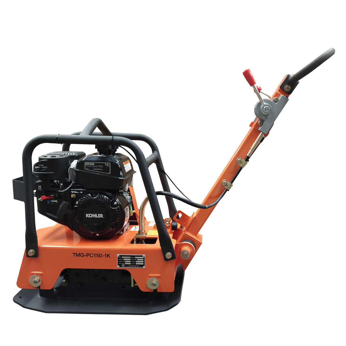 5600-lb Reversible Vibratory Plate Compactor, 5.5 HP Kohler Command Pro Engine, TMG-PC150-1K