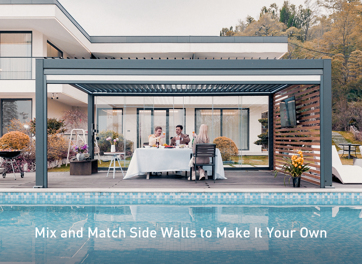 FlexPatio POWER+ PRO Gen 2 Motorized Pergola