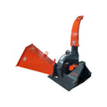 6" 3-Point Hitch Wood Chipper, Reversible/Hardened Blades, 360° Swiveling Chute, 40-80 HP Tractors, TMG-WC60 (Discontinued – No Longer Available)