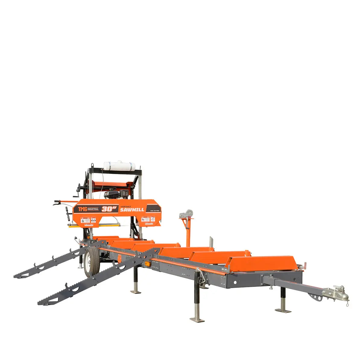 6' Extension Sub-Frame for TMG-PSM30, 6600 Lb Capacity, Leveling Jacks (2000 Lb Capacity), Saw Head Anti-Roll Plate, 10" Leveling Height Adjustment, Reversible Design, TMG-PSM30-Sframe-6EX