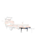 6' Extension Sub-Frame for TMG-PSM30, 6600 Lb Capacity, Leveling Jacks (2000 Lb Capacity), Saw Head Anti-Roll Plate, 10" Leveling Height Adjustment, Reversible Design, TMG-PSM30-Sframe-6EX