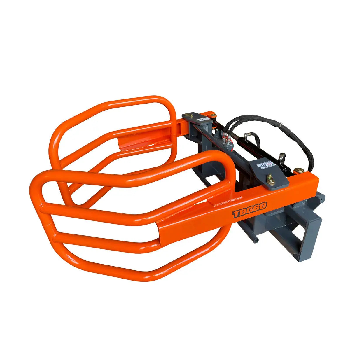 60" Bale Gripper, 2650 Lb Capacity, Euro Linkage, 25-50 HP, TMG-TBG60