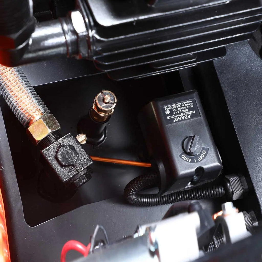 60 Gallon 2-Stage Truck Mounted Air Compressor, 14 HP LONCIN G420F Engine, , Horizontal Tank, 18.5 CFM @ 175 PSI, TMG-GAC65