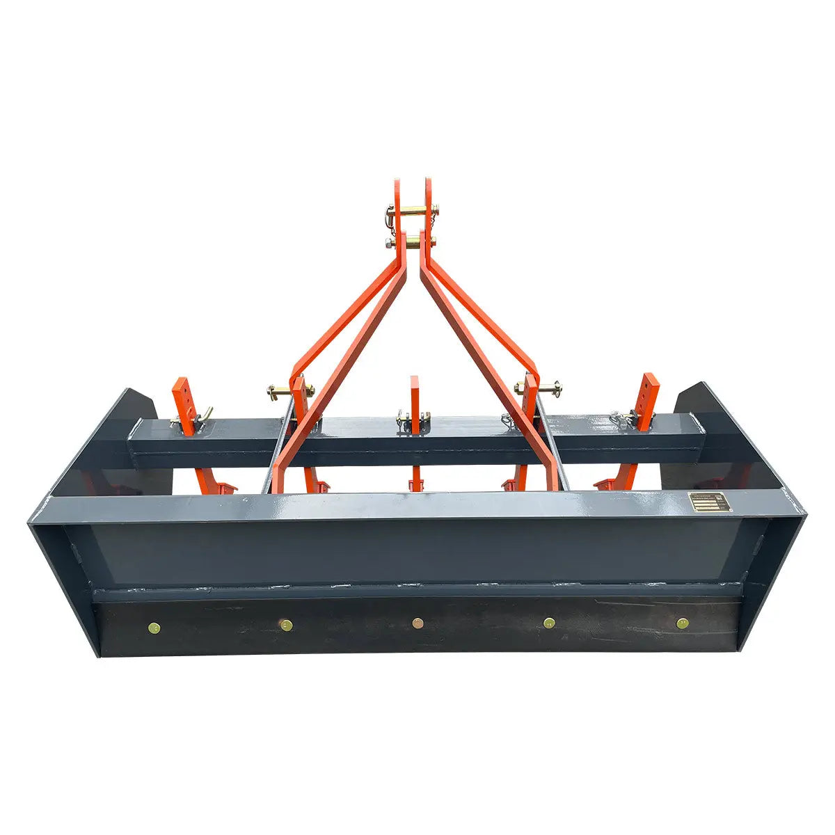 60" Heavy-Duty Box Scraper Blade with Ripper Shanks – Fits 18-35 HP Tractors TMG-TLS60