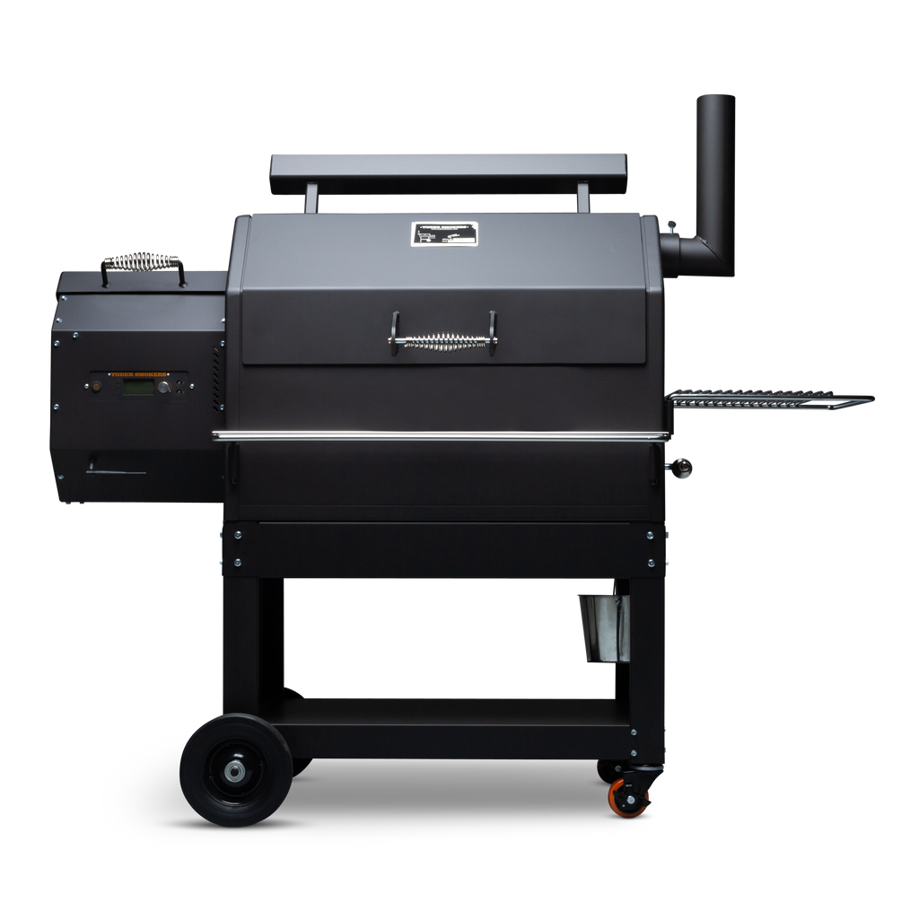 Yoder Smokers YS640s Pellet Grill (Standard Cart) w/ T-Stat Door Kit