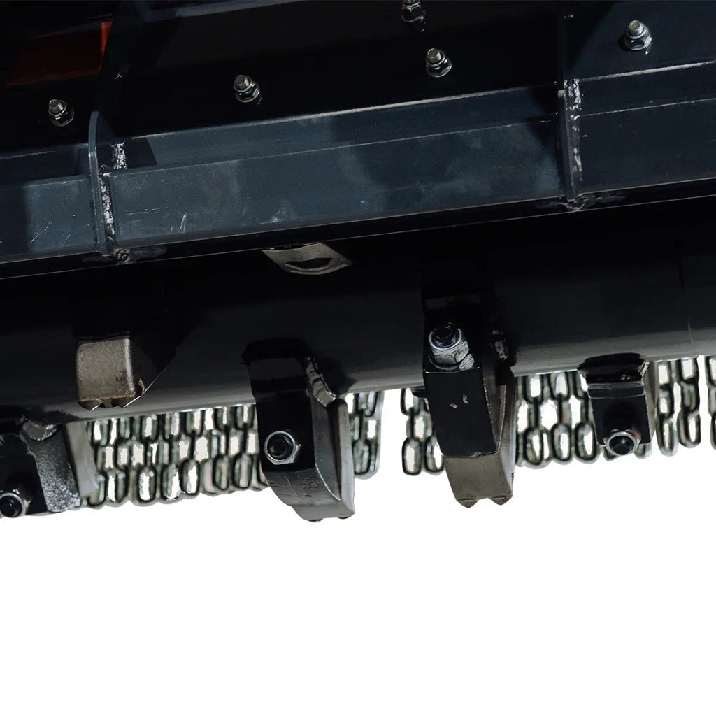 70" Forestry Brush Mulcher, Category 2 Hookup, Widia Cutting Teeth, 70-110 HP Tractors, 3-PTO Shaft Included, TMG-TMB72