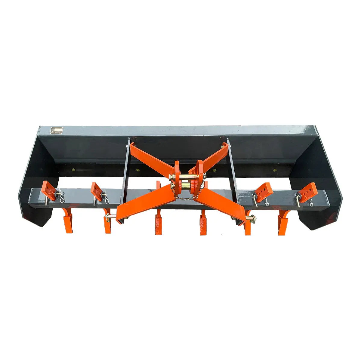 72" Heavy-Duty Box Scraper Blade with Ripper Shanks – Fits 25-50 HP Tractors TMG-TLS72