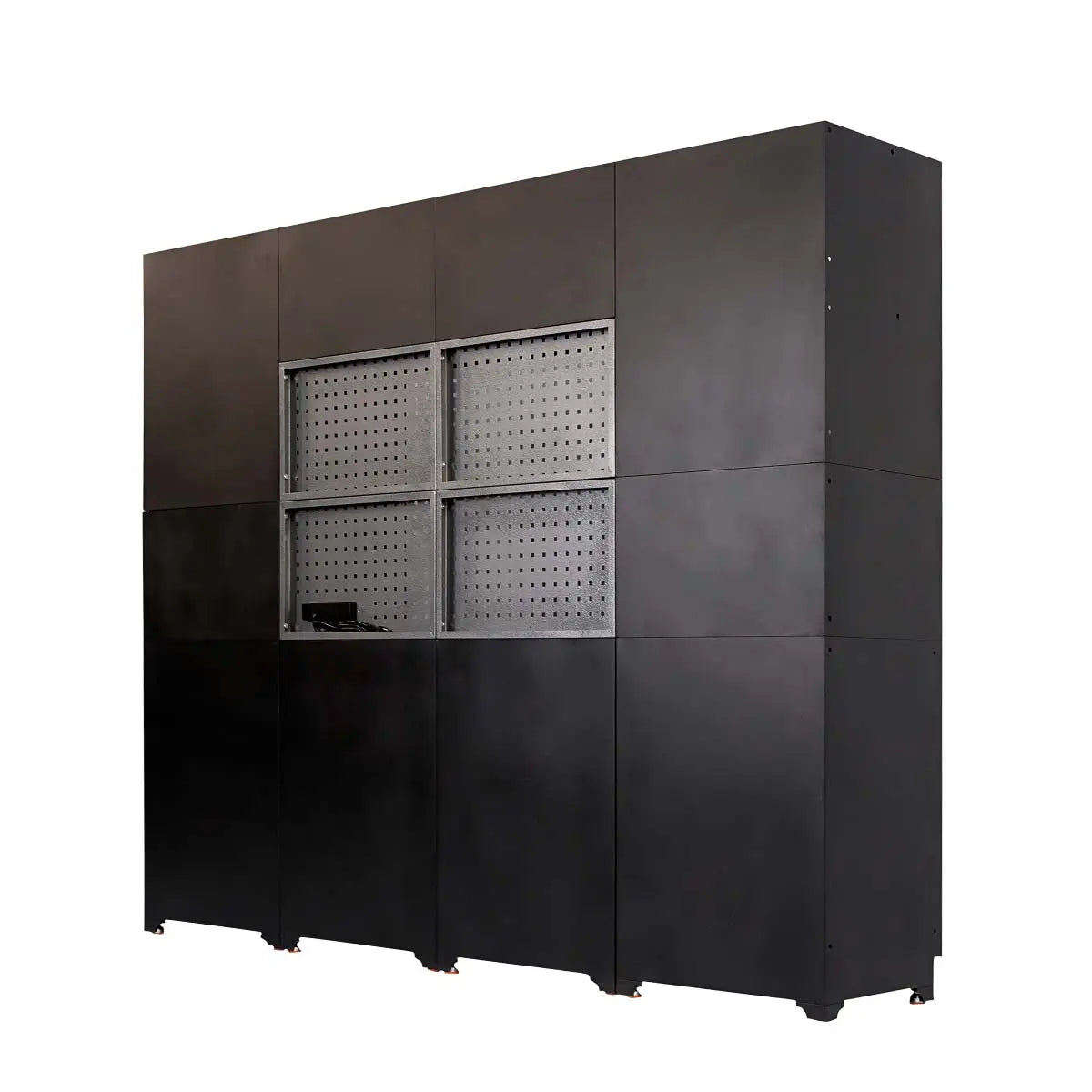 8' Extreme-Duty Steel Garage Tool Chest w/Pegboard, 18 Drawers and Multi Cabinets, TMG-WBM08