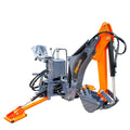 8-ft Tractor Swing Backhoe Attachment, Category 1 Hookup, 180° Boom and Bucket Rotation, 12" Bucket Included, TMG-TBH88