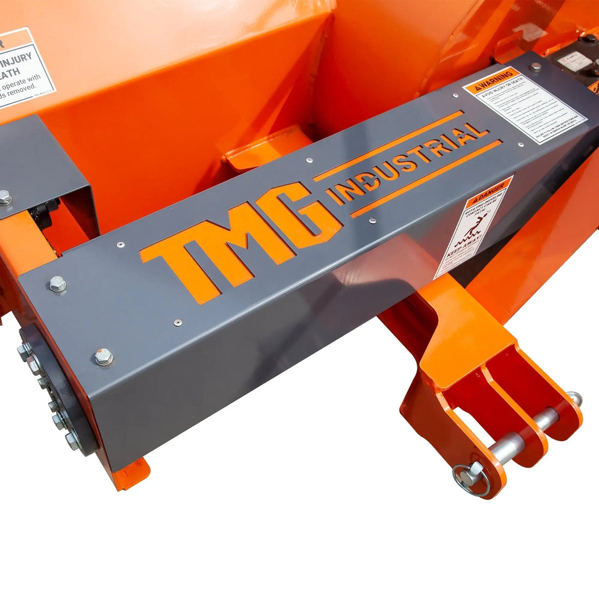 84" 3-Point Hitch Snow Blower, 25-90 HP, 24" Diameter Impeller, 360° Snow Chute, CAT 1 & CAT 2 Suspension, TMG-TBS84