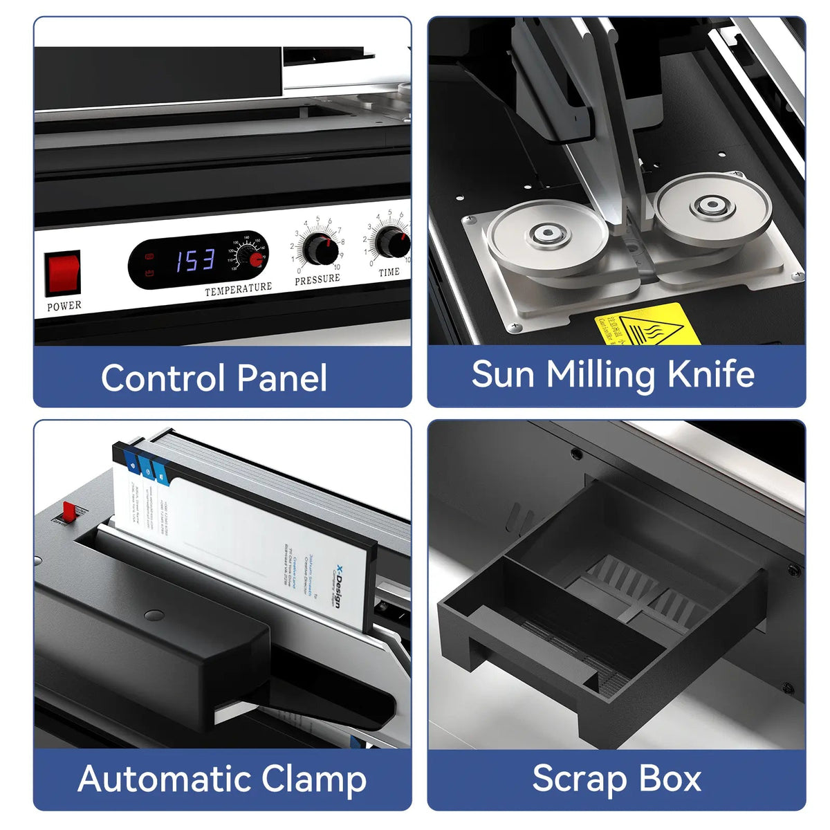 A4 Size Book Binding Machine, Wireless Auto Hot Melt Glue, Max binding Thickness 40mm, DOBA-BBM40