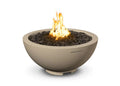 American Fyre Designs Cafe Blanco – Brasero vasque 32" au gaz naturel