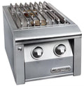 Alfresco Built-In Propane Gas Double Side Burner - AXESB-2-LP