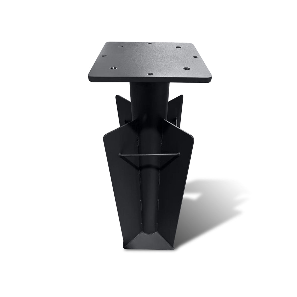 PURPLE LEAF Luxury Market Patio Umbrella In-Ground Base AT-YM