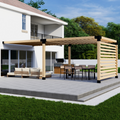 Kit for a Pergola Attached to Deck