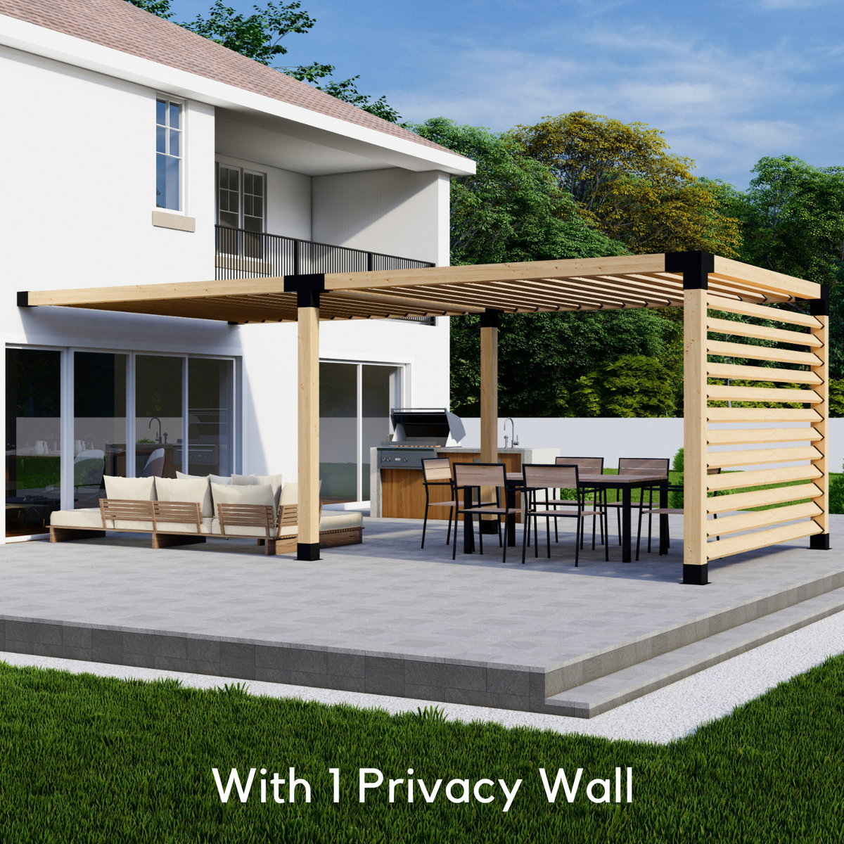 DIY Pergola Kit (Brackets for 6x6 Wood)