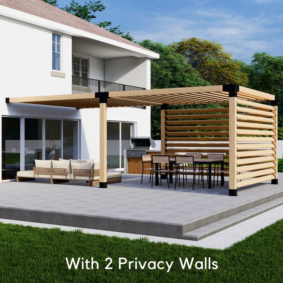 DIY Pergola Kit (Brackets for 6x6 Wood)