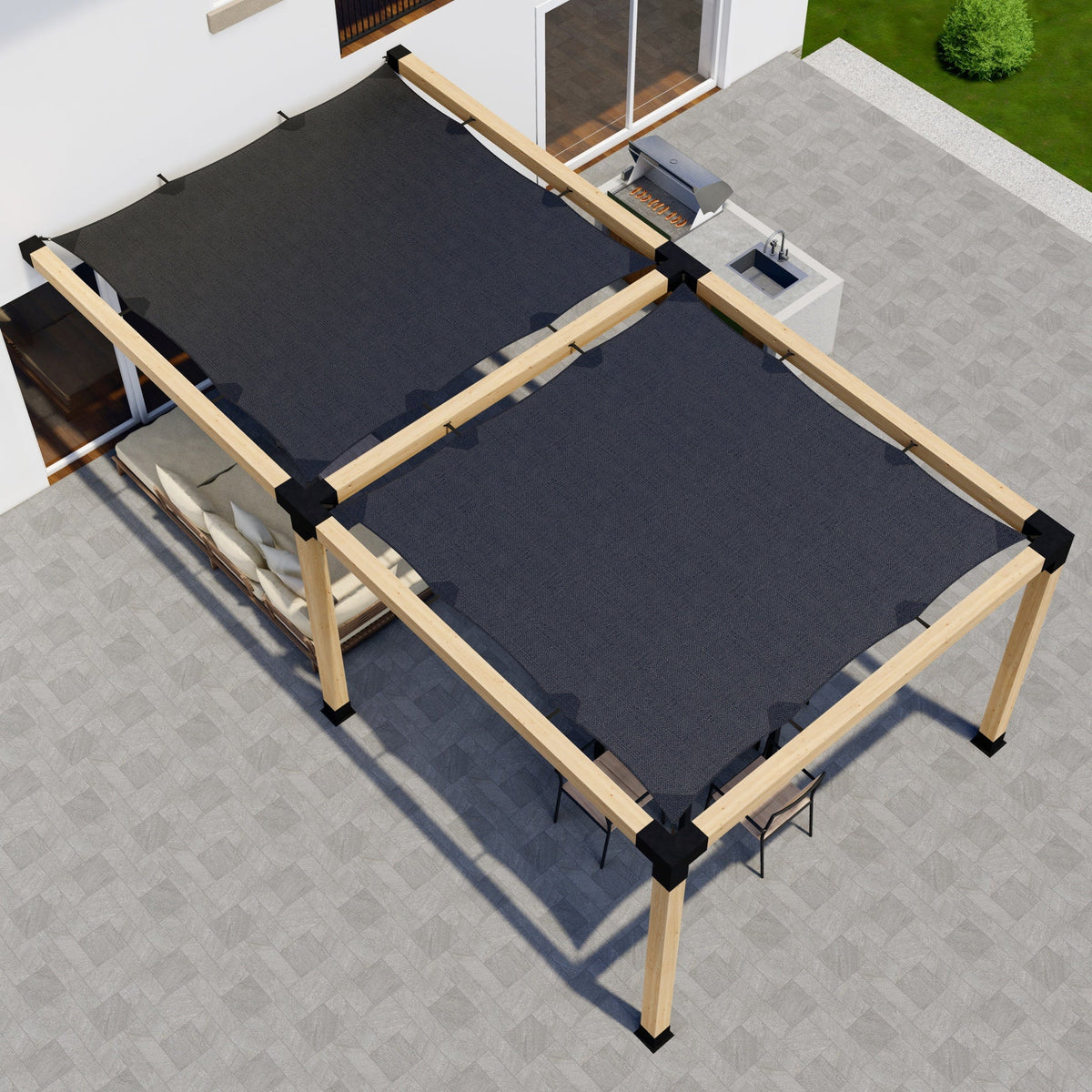 Pergola and Canopies Combo Kit