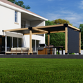 Kit for a Pergola w/ Sun Shades on Pergola Roof