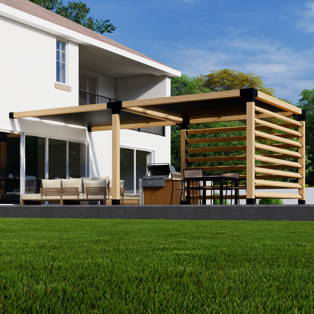 Kit for Adding Pergola to Front of House (or Back)