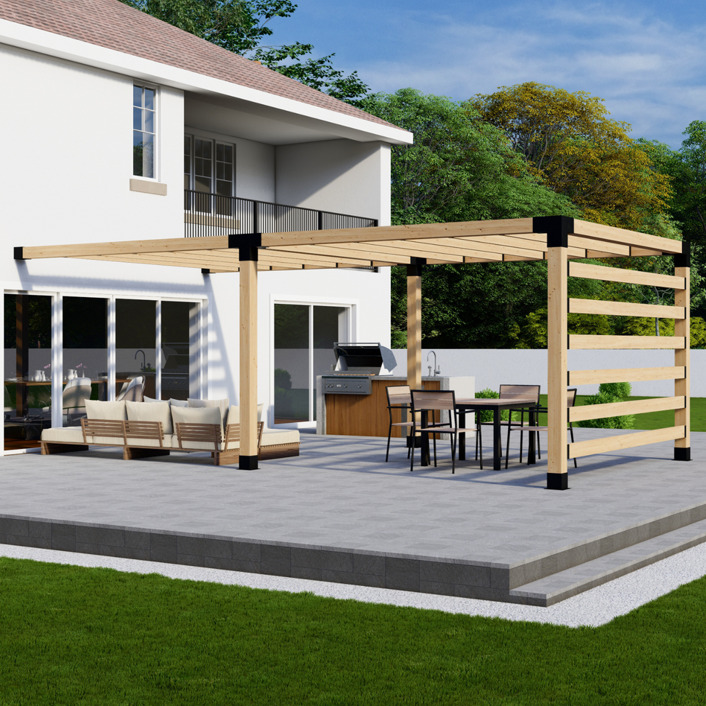 Modern Front Porch Pergola Kit (or Back Porch)