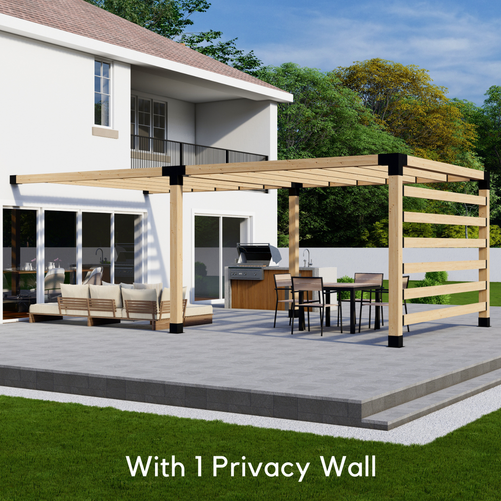 Kit for Building a DIY Pergola for Deck