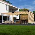 Kit for a Pergola That Attaches to the House
