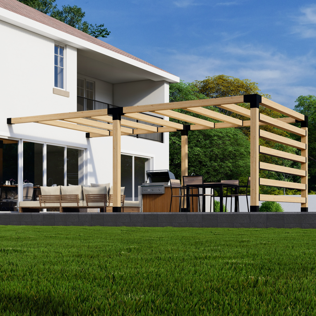 Modern Pergola Brackets Kit