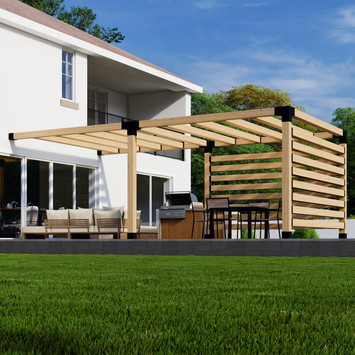 Set of Hardware for Pergola