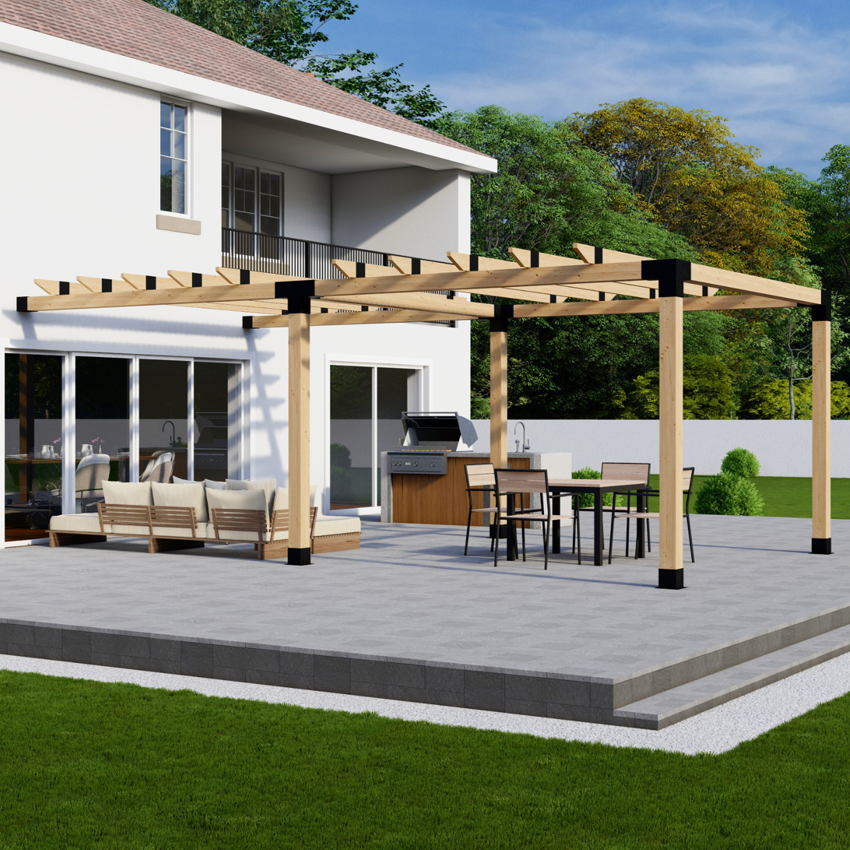 DIY Rectangle Pergola Kit