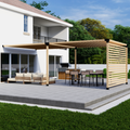 DIY Kit for a Wood & Metal Pergola