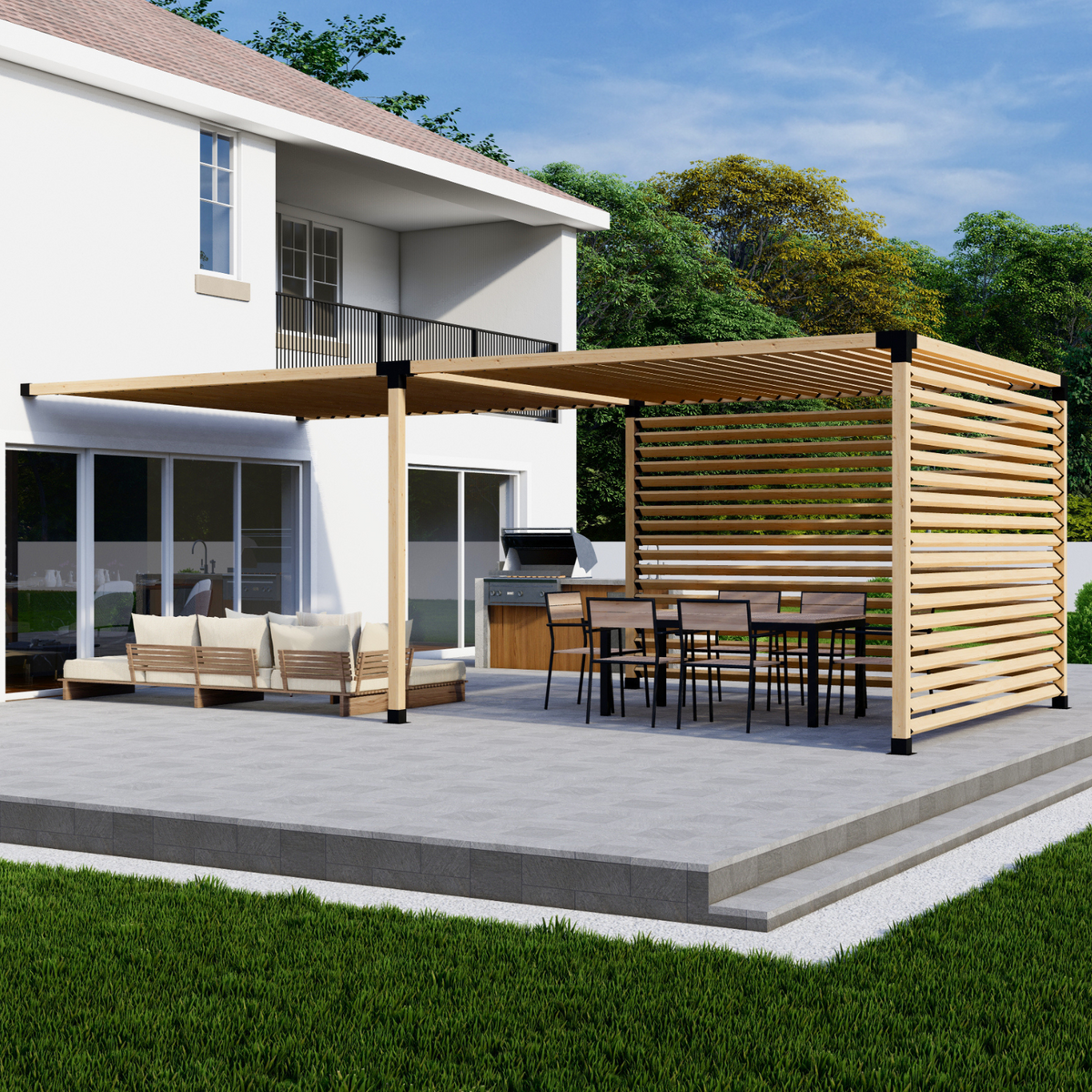 Pergola Brackets and Hardware Kit