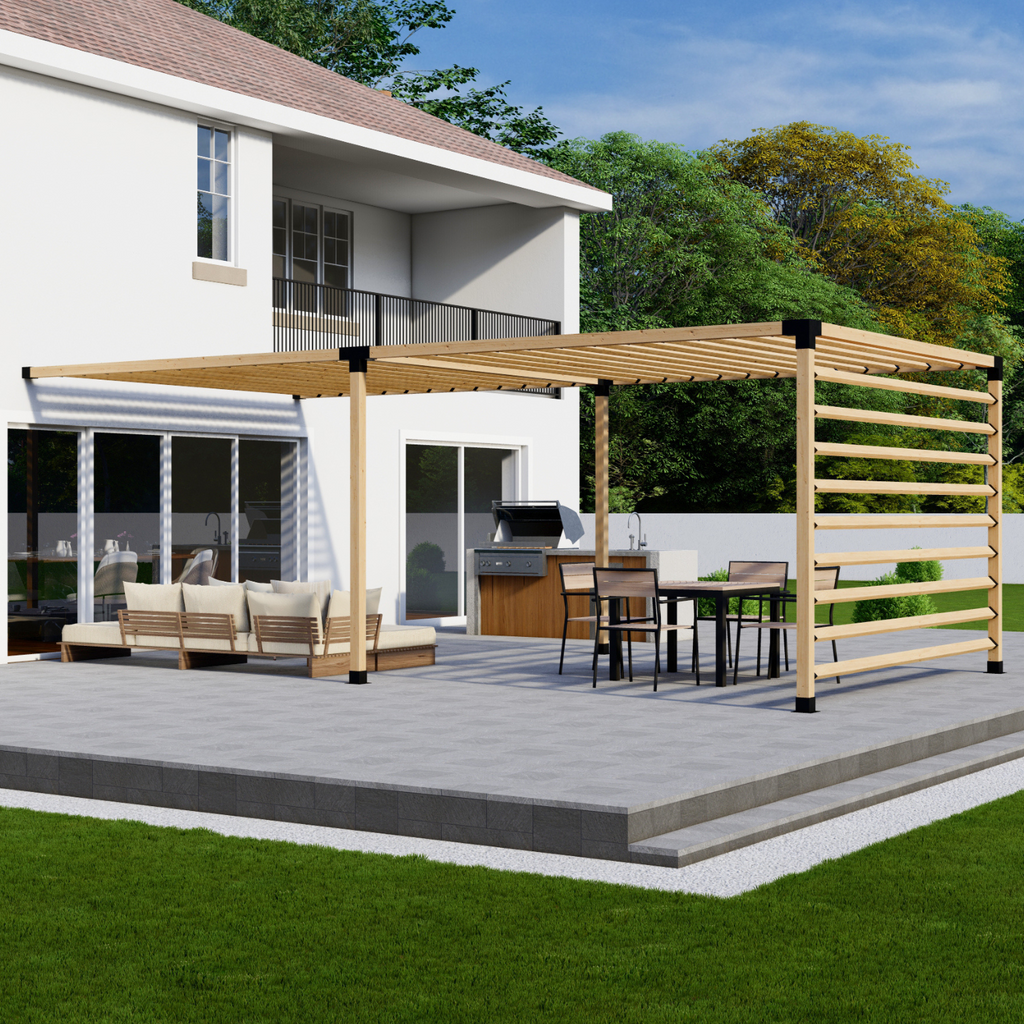 DIY Wood Pergola Kit (4x4 or 6x6 Brackets)