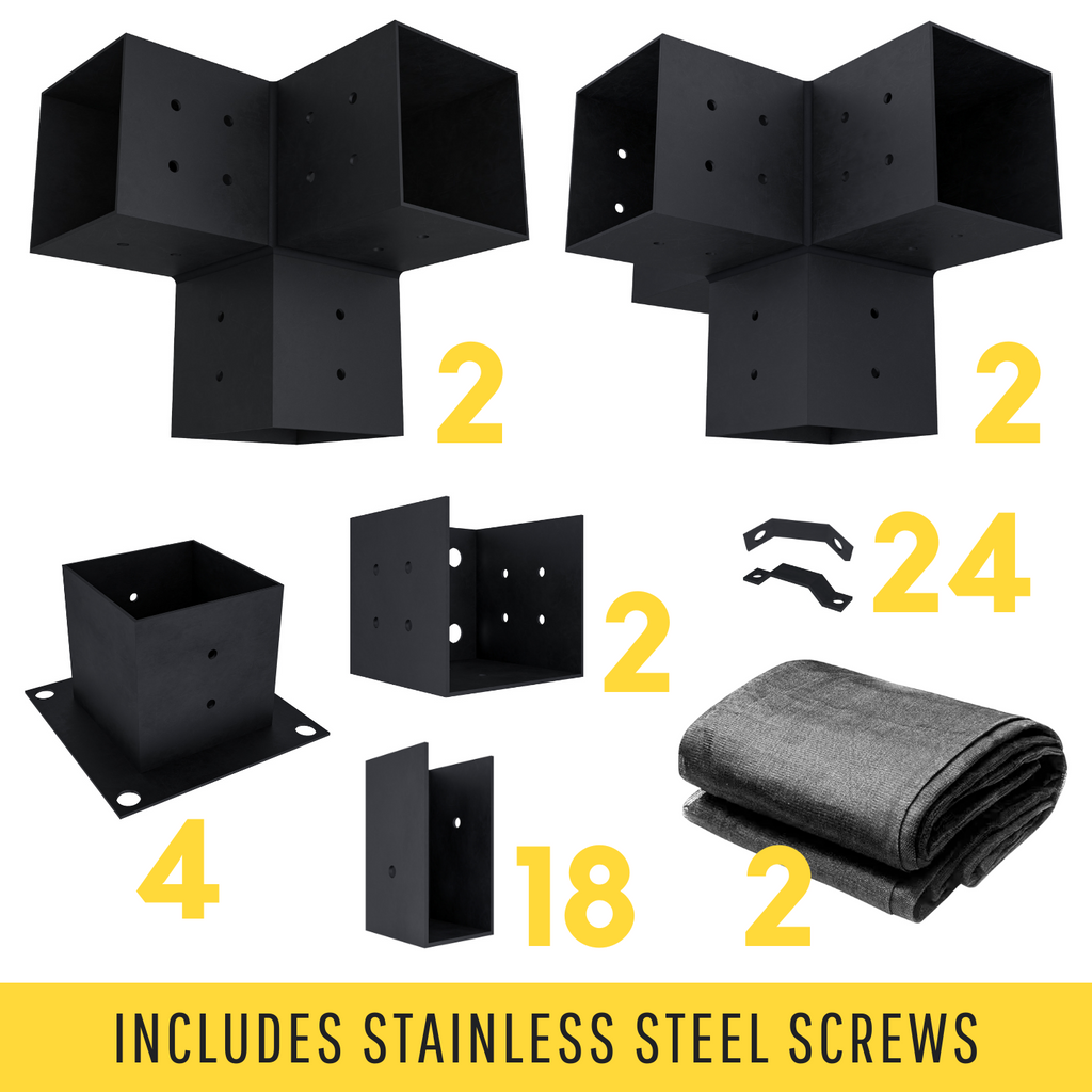 Kit for Adding a Pergola to Front of House (or Back)