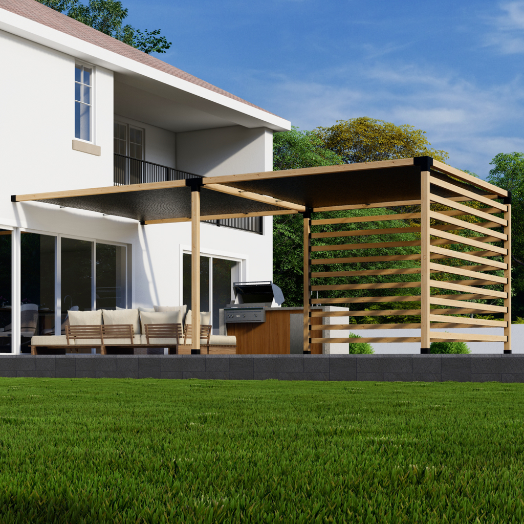 DIY Lean-To Pergola Kit