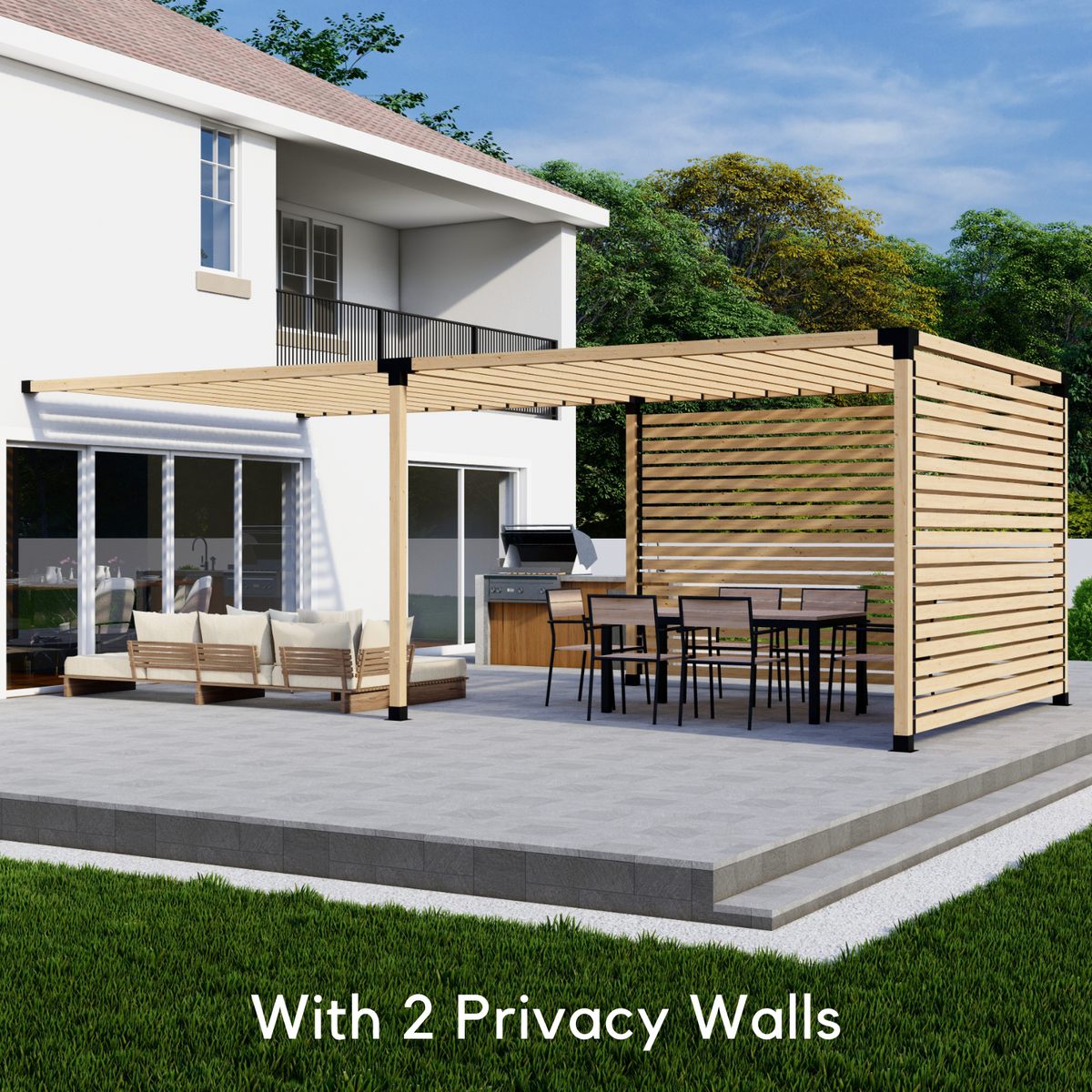 Pergola Kit (Steel Brackets & Hardware)
