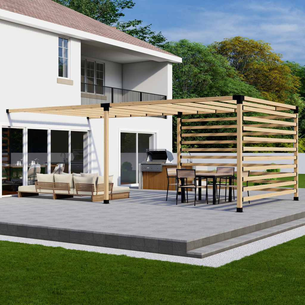 Kit for an Outdoor Pergola Structure