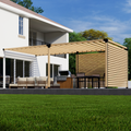 DIY Attached Pergola Kit
