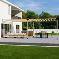 Bracket Kit for a Pergola Mounted to House